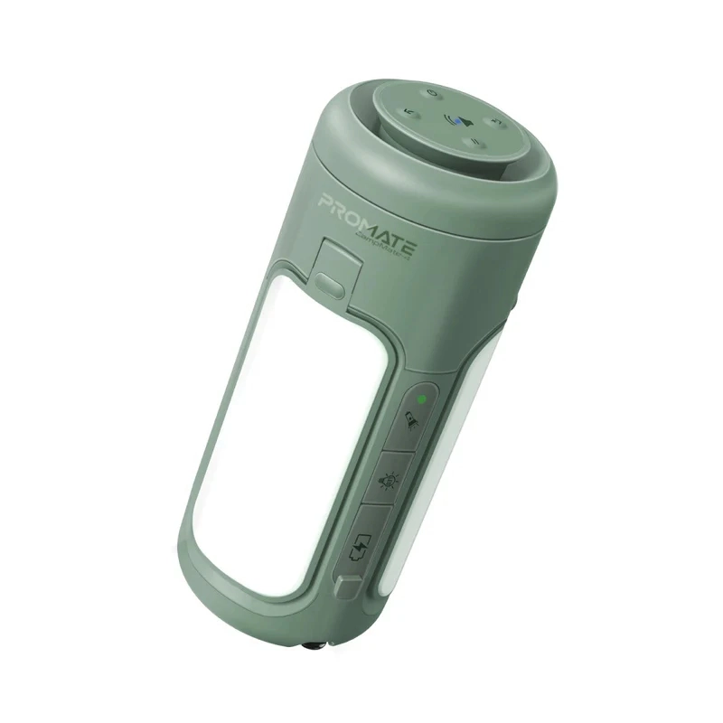 کیت چندکاره کمپینگ پرومیت مدل CAMPMATE-4 (پاوربانک، اسپیکر، چراغ قوه و چراغ کمپینگ )
